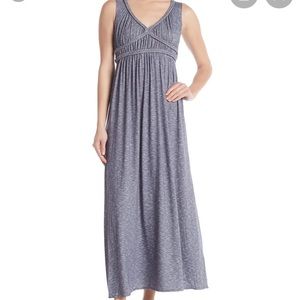 Max Studio rope-trim MAXI dress, S